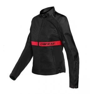 RIBELLE AIR LADY TEX JACKET / B78-BLACK/LAVA-RED