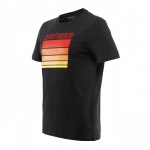 STRIPES T-SHIRT / 606-BLACK/RED