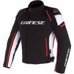 RACING 3 D-DRY JACKET / N32-BLACK/WHITE/FLUO-RED