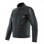 MIKE 3 LEATHER JACKET/001-BLACK