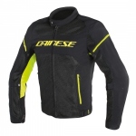 AIR FRAME D1 TEX JACKET/N49-BLACK/BLACK/YELLOW-FLU