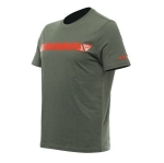DAINESE T-SHIRT STRIPES / 81H-CLIMBING-IVY/FLUO-RE